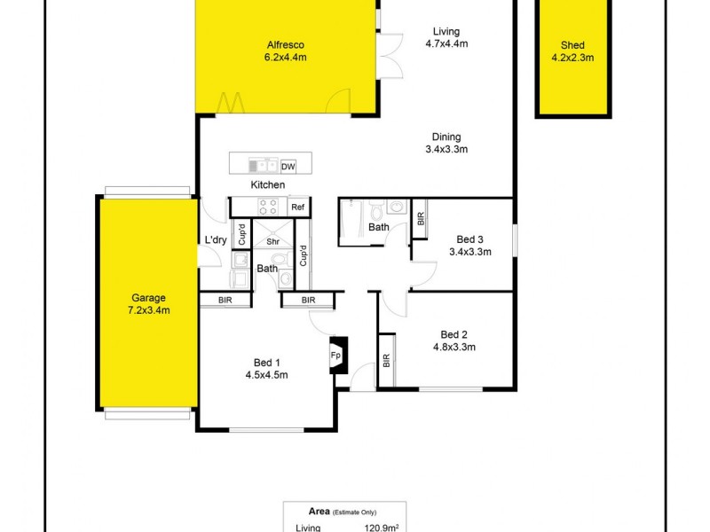 4 Riesling Avenue, Glengowrie SA 5044 Floorplan
