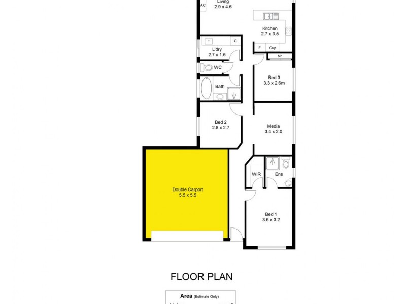 46 Indigo Court, Aldinga Beach SA 5173 Floorplan
