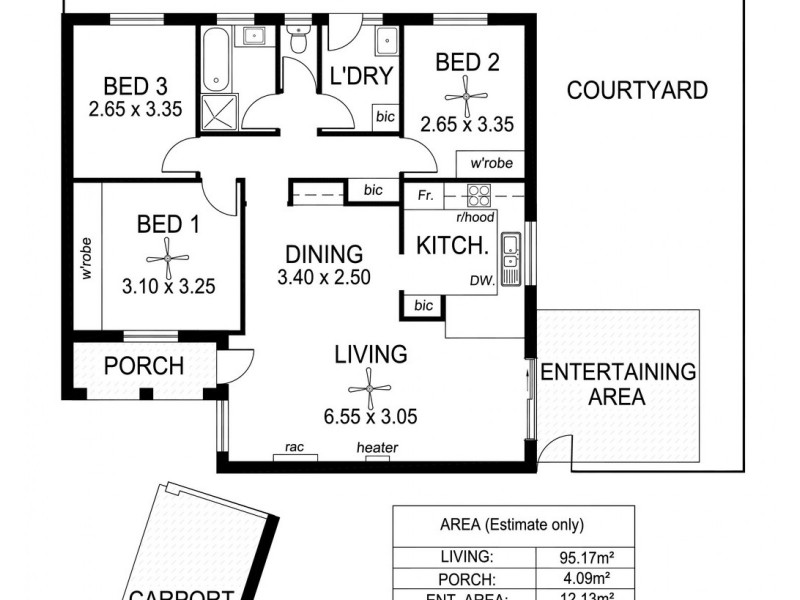 10/551 Marion Road, South Plympton SA 5038 Floorplan
