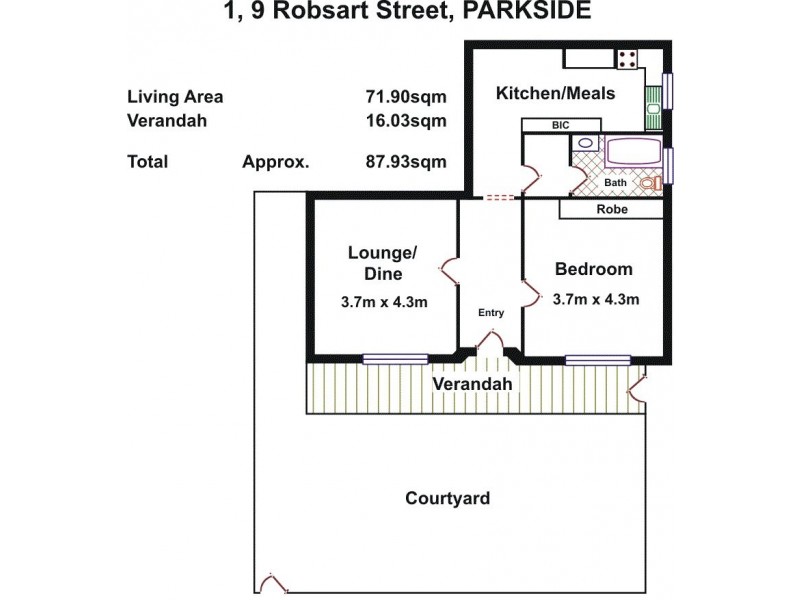 1/9 Robsart Street, Parkside SA 5063