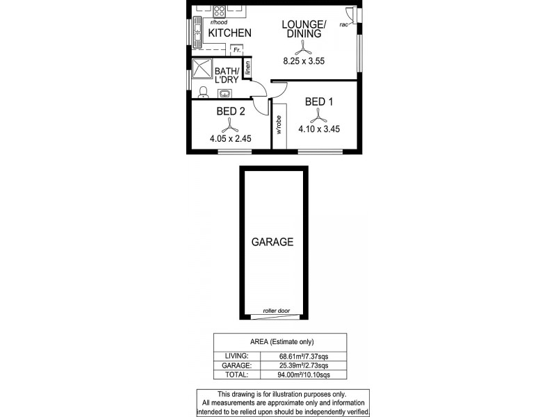7/1 Henry Street, Plympton SA 5038 Floorplan
