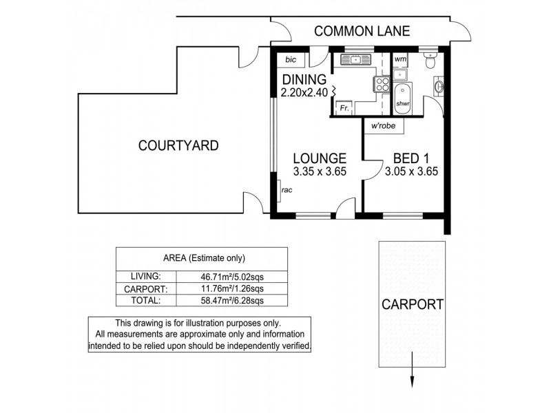 1/303 Anzac Highway, Plympton SA 5038 Floorplan