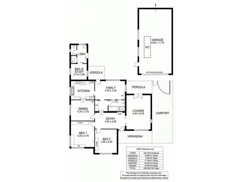 9 Coralie Street, Plympton SA 5038 Floorplan