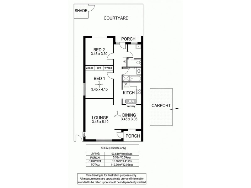 2/4 Mornington Avenue, Plympton SA 5038 Floorplan