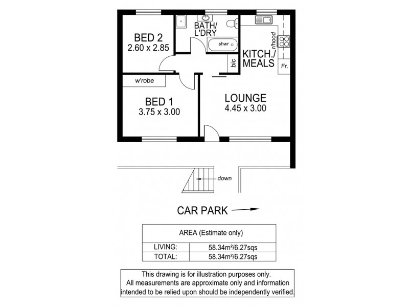 5/450 South Road, Marleston SA 5033 Floorplan