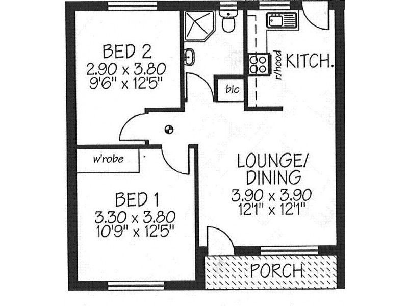 1/7 Creslin Terrace, Camden Park SA 5038 Floorplan