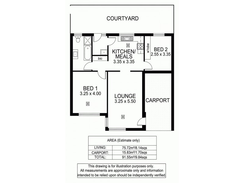 4/2 First Avenue, Glenelg East SA 5045 Floorplan