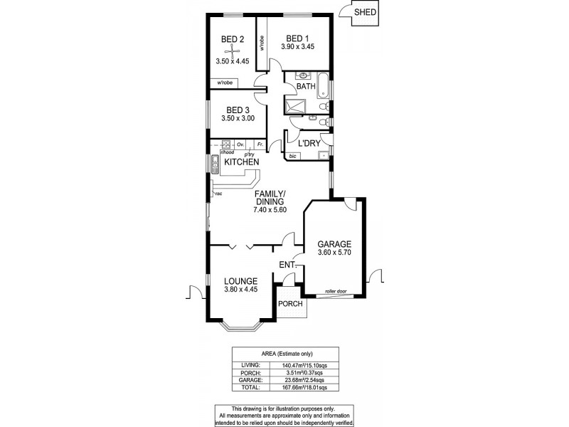 11A Rotorua Avenue, Park Holme SA 5043 Floorplan