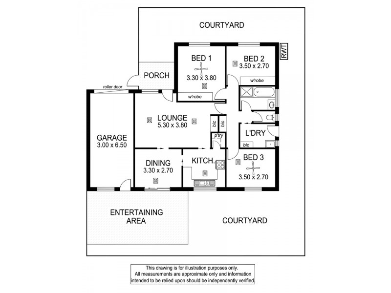 4/113 Cliff Street, Glengowrie SA 5044 Floorplan