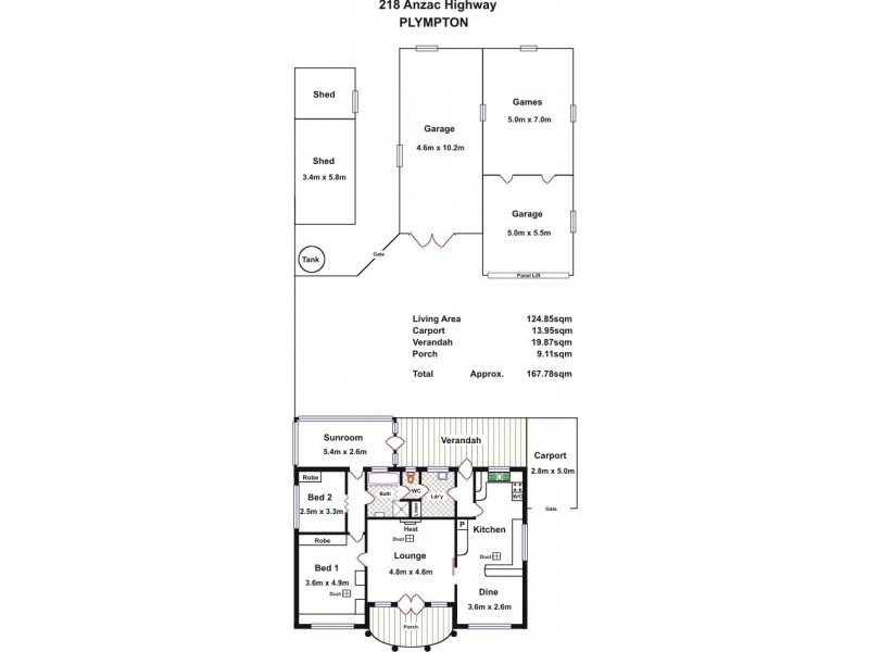 218 Anzac Highway, Plympton SA 5038 Floorplan