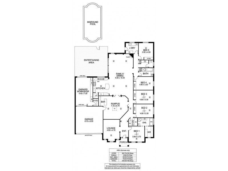 22 Livingstone Street, Glengowrie SA 5044 Floorplan