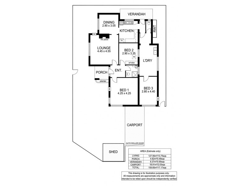 25 Lydia Street, Plympton SA 5038 Floorplan