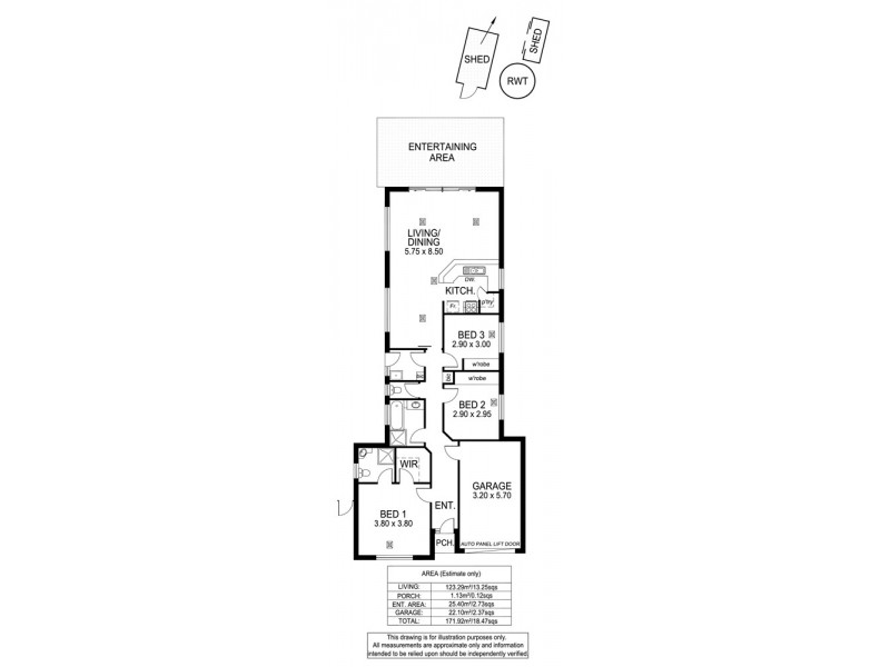 20A Cobham Avenue, Morphettville SA 5043 Floorplan
