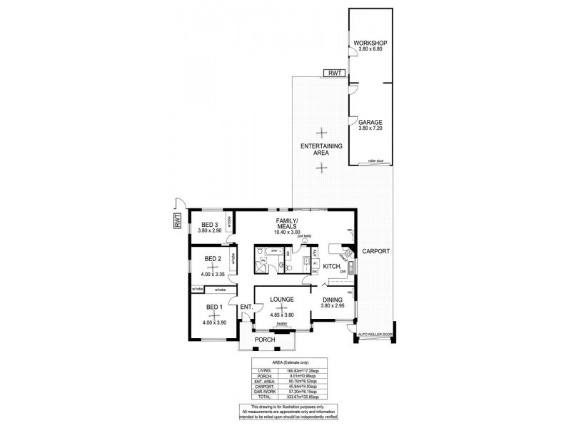 50 Beadnall Terrace, Glengowrie SA 5044 Floorplan
