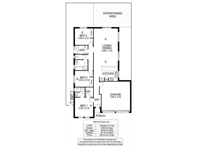 4 Childs Avenue, Seaton SA 5023 Floorplan