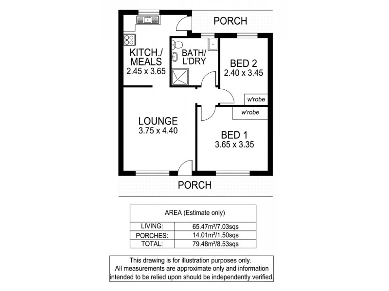 11/127-129 Anzac Highway, Kurralta Park SA 5037 Floorplan