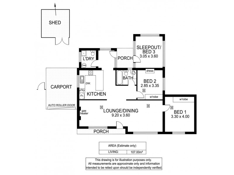 31 Wheaton Street, South Plympton SA 5038 Floorplan