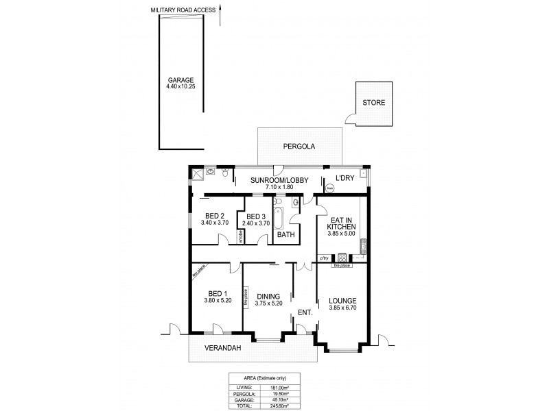 143 Woolnough Road, Largs Bay SA 5016 Floorplan