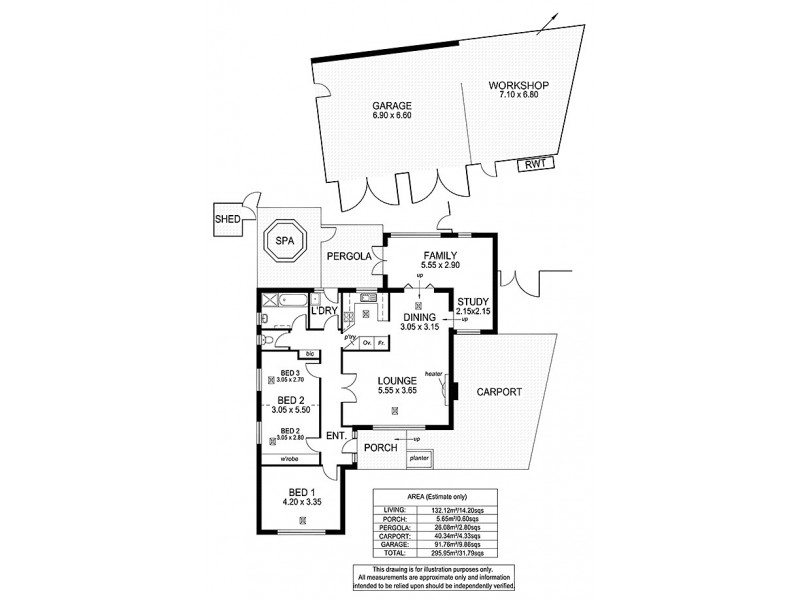 8 The Parkway, Sturt SA 5047 Floorplan