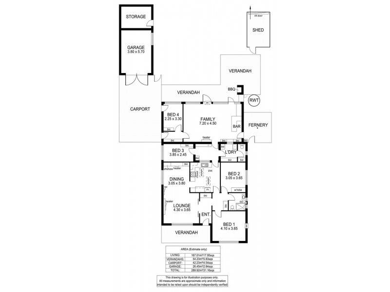2 Third Avenue, Ascot Park SA 5043 Floorplan