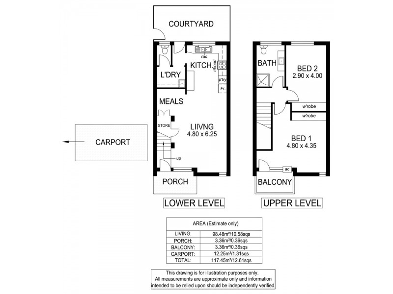 4/3 Clayton Avenue, Plympton SA 5038 Floorplan