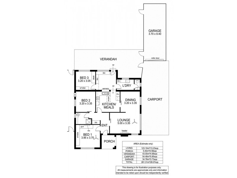 28 Gray Street, Plympton SA 5038 Floorplan