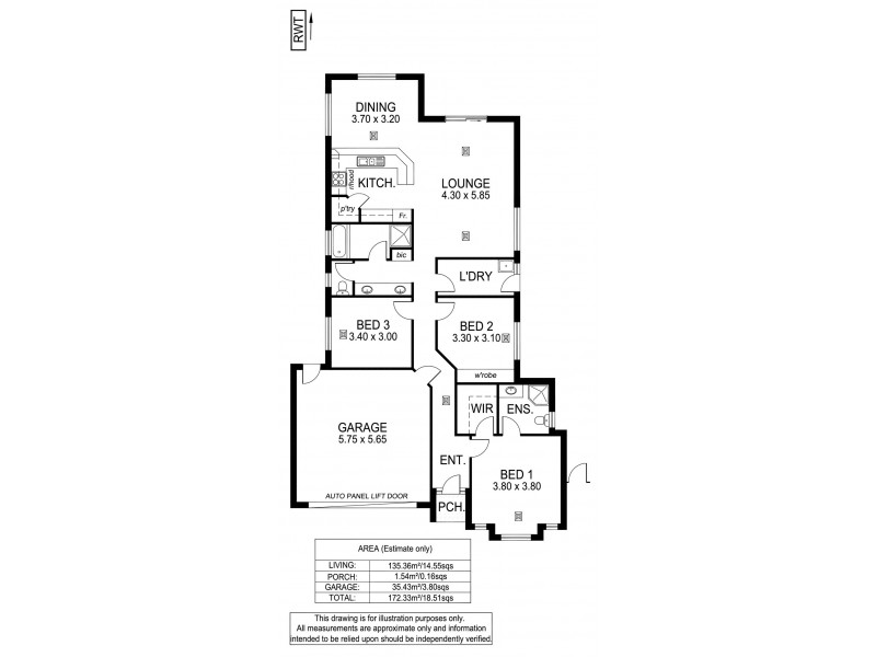 2a Crown Street, Dover Gardens SA 5048 Floorplan