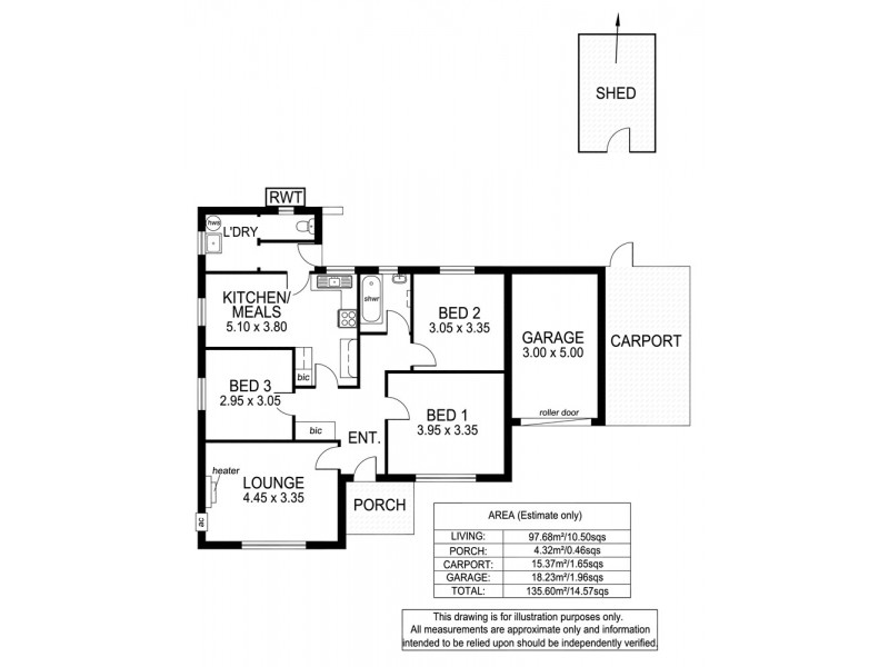 19 Allambee Avenue, Edwardstown SA 5039 Floorplan