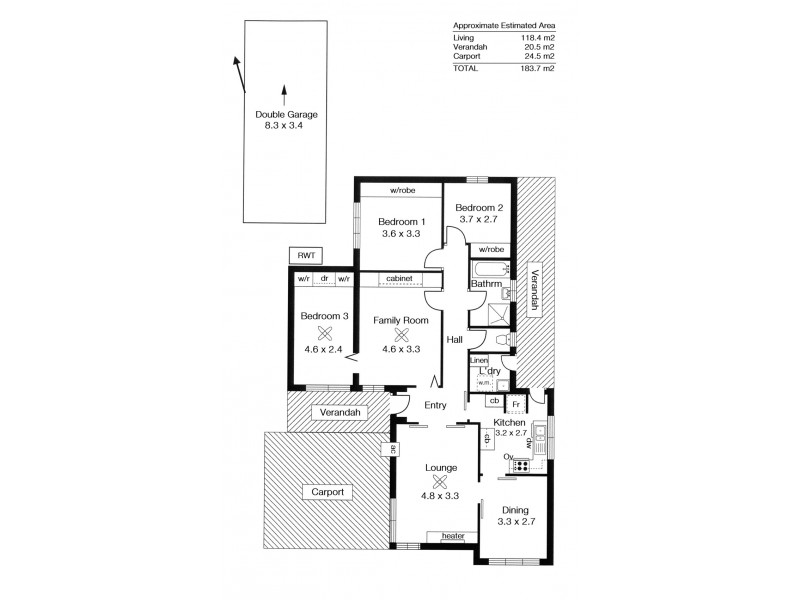 66 Melville Street, South Plympton SA 5038 Floorplan