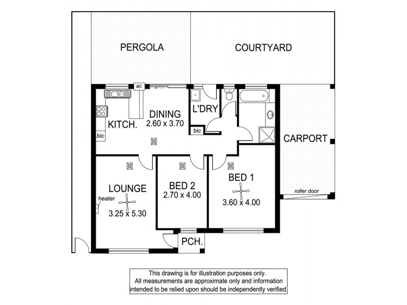2/15 Doreen Street, Oaklands Park SA 5046 Floorplan