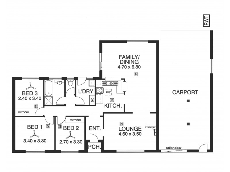 9 Delta Crescent, Aberfoyle Park SA 5159 Floorplan