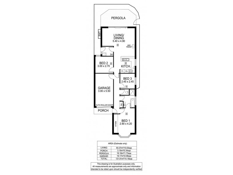 2/39 Dunrobin Road, Hove SA 5048 Floorplan