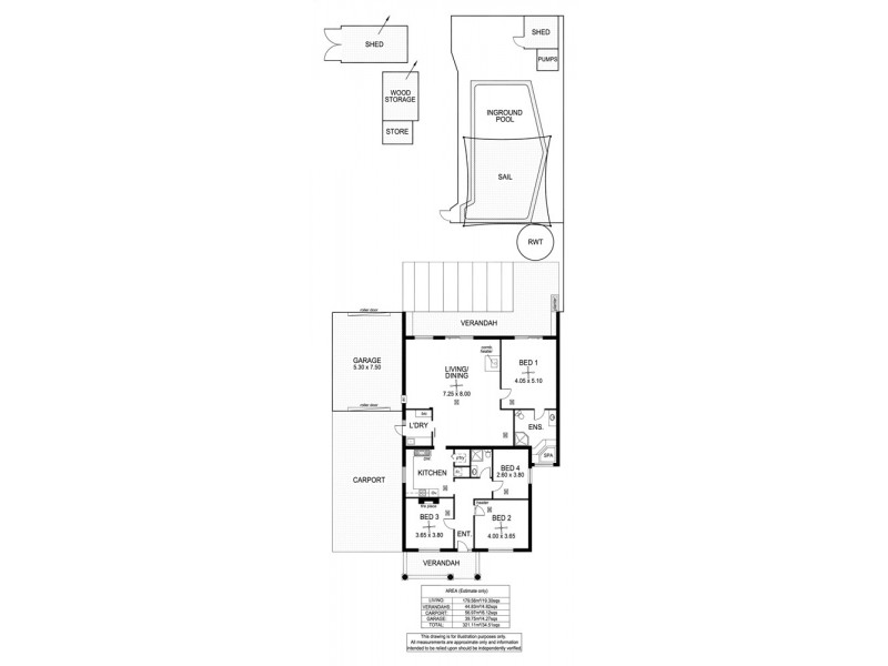 8 King Street, Glandore SA 5037 Floorplan