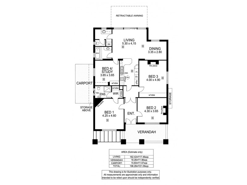 9A Rose Street, Gilberton SA 5081 Floorplan