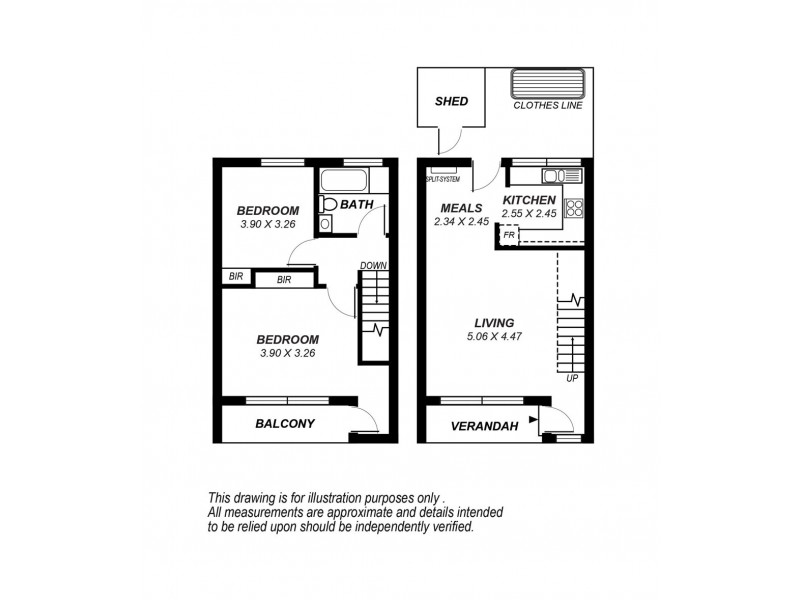 11/1 Gore Street, Glenelg North SA 5045 Floorplan