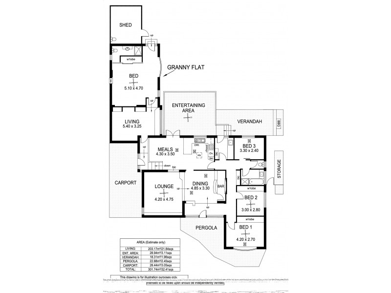 6 Cambridge Street, Port Noarlunga South SA 5167 Floorplan