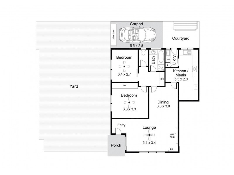 1/20 Dunbar Terrace, Glenelg East SA 5045 Floorplan