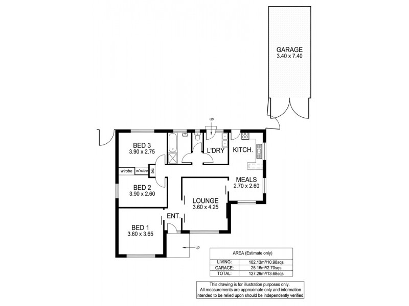 18 Comet Avenue, Netley SA 5037 Floorplan