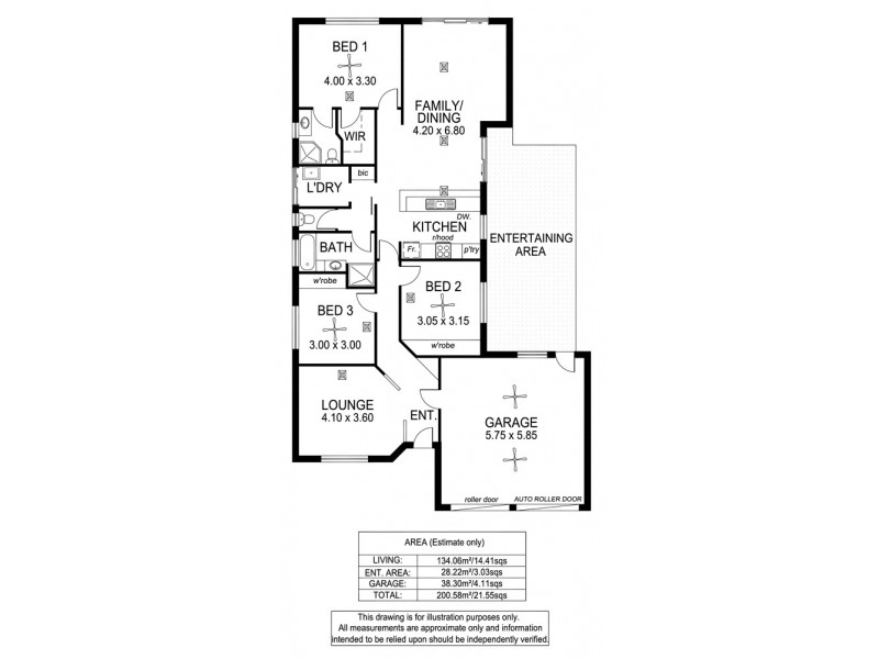 25 Arnold Drive, Mitchell Park SA 5043 Floorplan