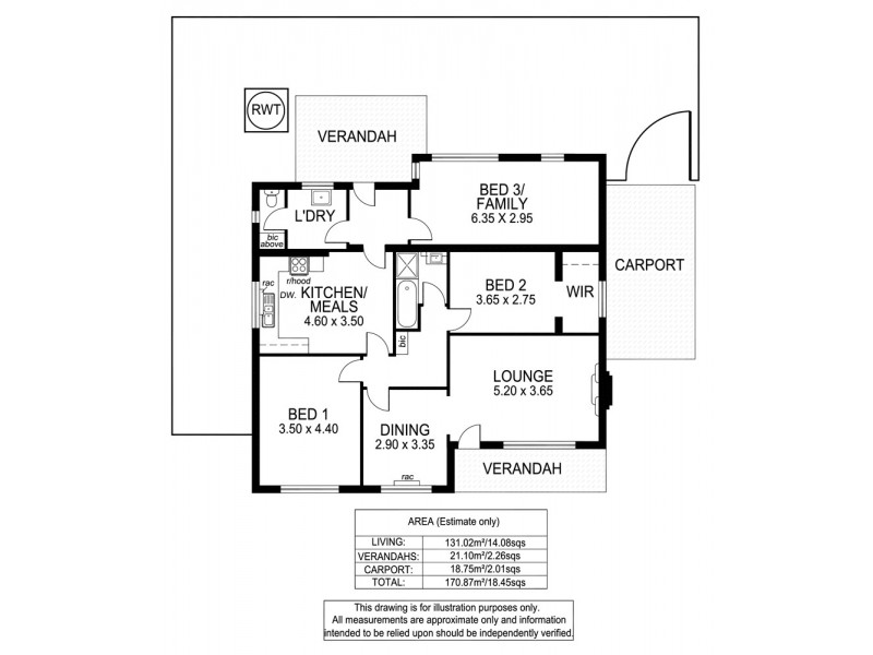481 Cross Road, South Plympton SA 5038 Floorplan