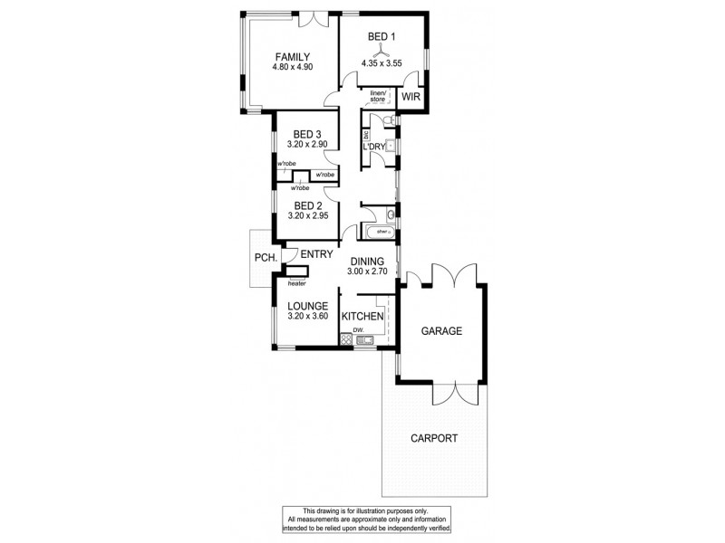 21 Wheaton Street, South Plympton SA 5038 Floorplan