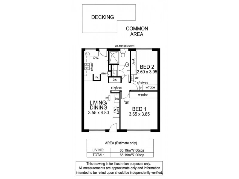 12/2 Emerson Road, Black Forest SA 5035 Floorplan