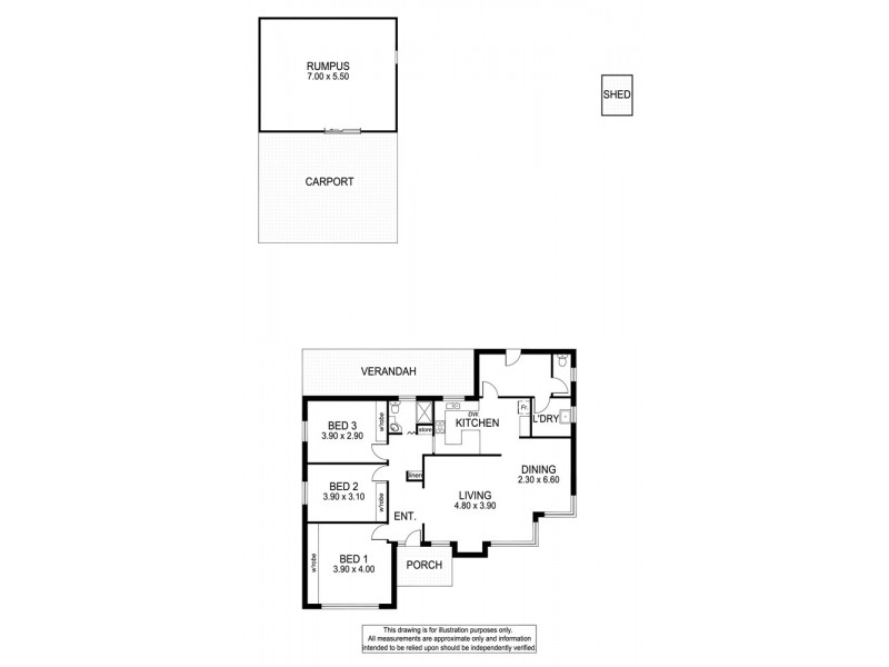 479 Marion Road, South Plympton SA 5038 Floorplan