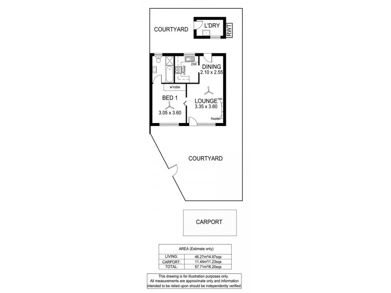 6/303 Anzac Highway, Plympton SA 5038 Floorplan