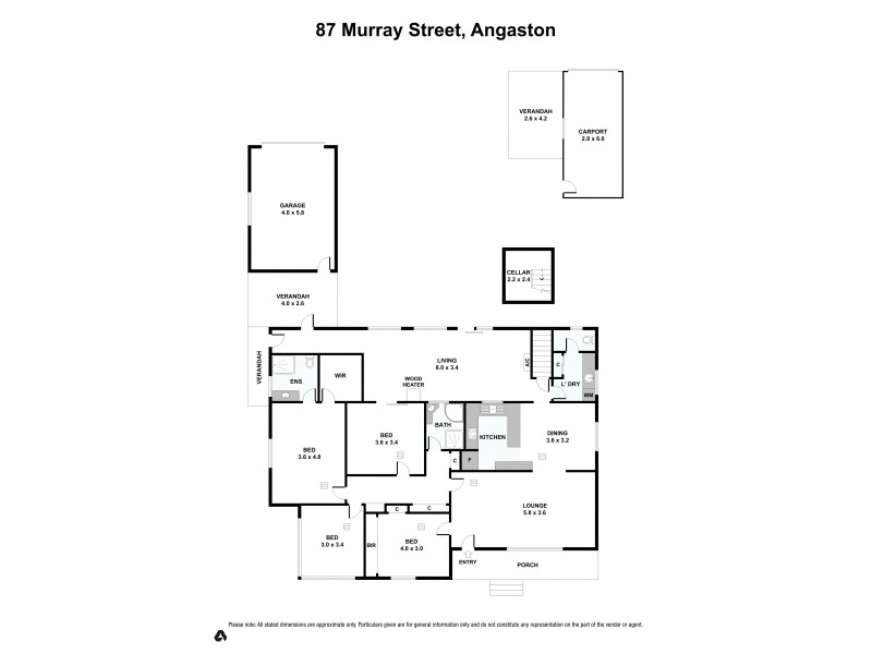 87 Murray Street, Angaston SA 5353 Floorplan