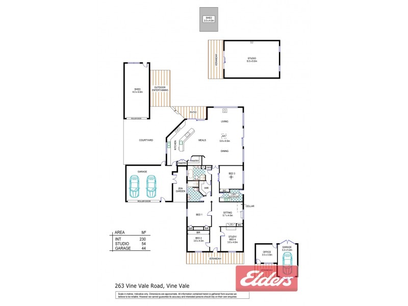 263 Vine Vale Road, Tanunda SA 5352 Floorplan