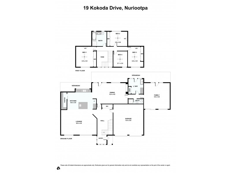 19 Kokoda Road, Nuriootpa SA 5355 Floorplan