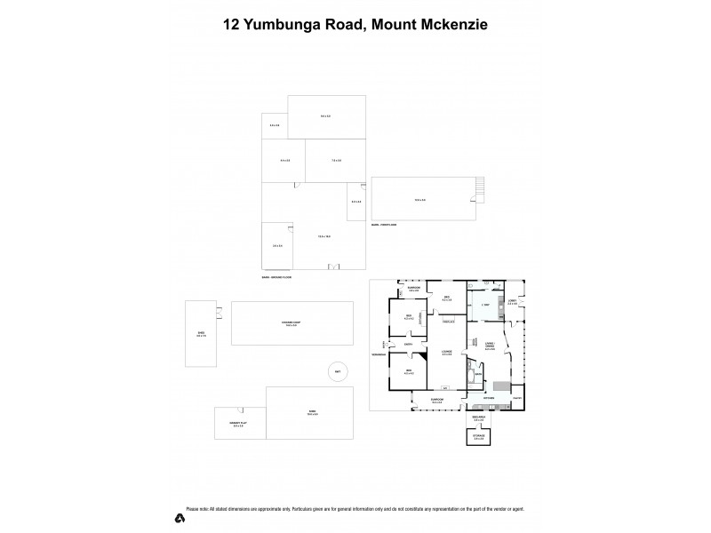 12 Yumbunga Road, Mount Mckenzie SA 5353 Floorplan