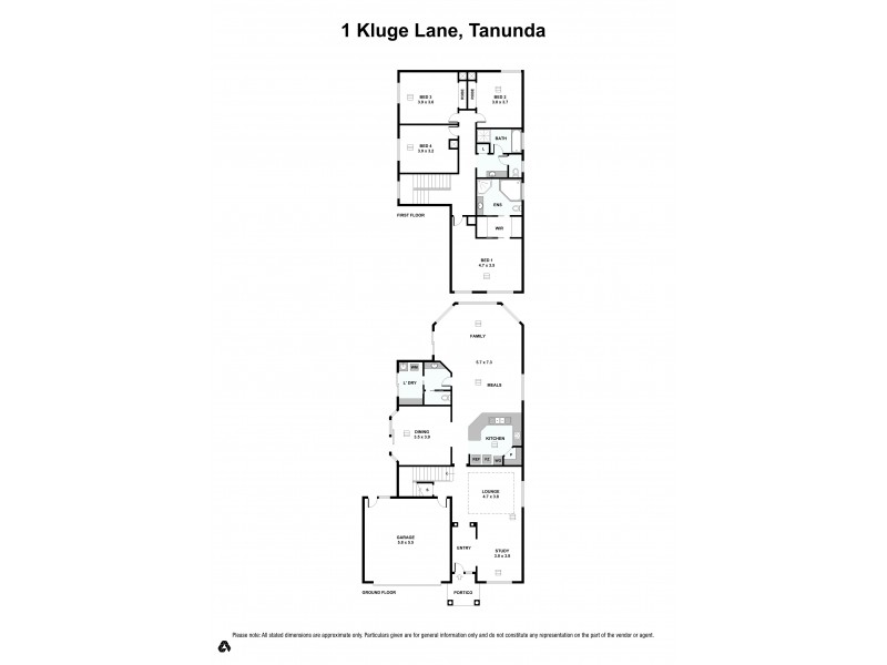 1 Kluge Lane, Tanunda SA 5352 Floorplan
