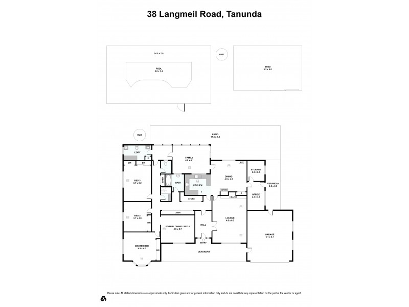 36-38 Langmeil Road, Tanunda SA 5352 Floorplan
